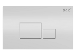 Кнопка D&K QUADRO белая